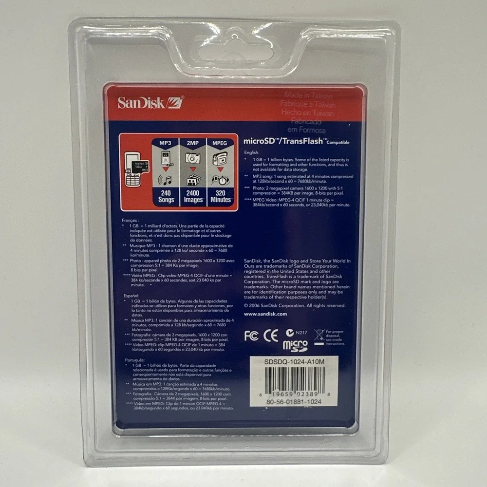 Sandisk gb microsd